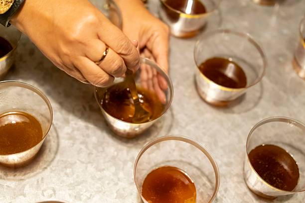 istock Stirring the ingredients in the glass 2227621831