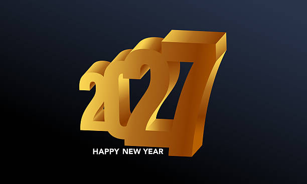 istock 2027 Happy New Year Background Design. Greeting Card, Banner, Poster. Vector Illustration. 2227622784
