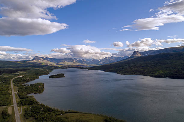 istock Lower Saint Mary Lake at sunset 2227625299