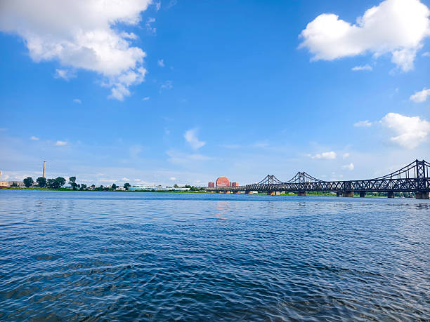 istock Yalu River scenery, Dandong, Liaoning, China 2227629093
