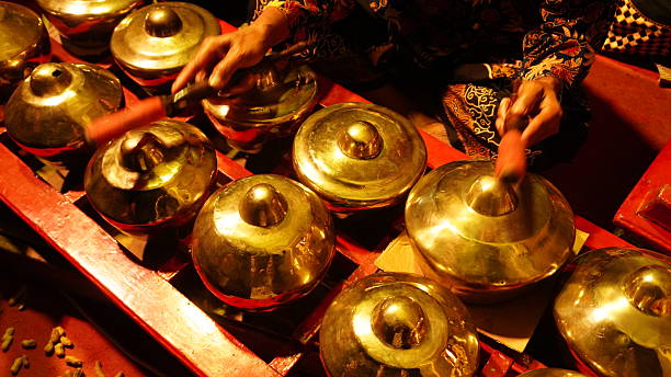 istock Bonang Musical Instrument in High Angle 2227641890