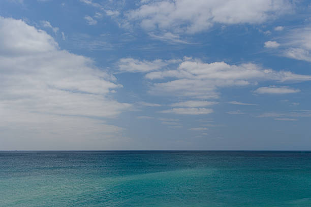 istock Blue sky and turquoise blue ocean 2227644018