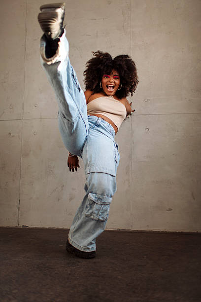 istock Girl posing with kick 2227648334