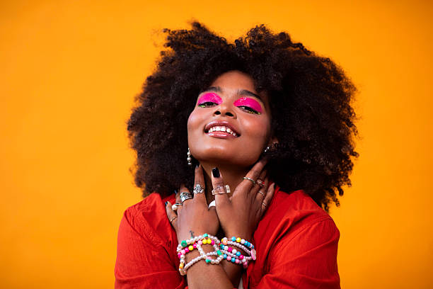 istock Stylish diverse girl 2227648458