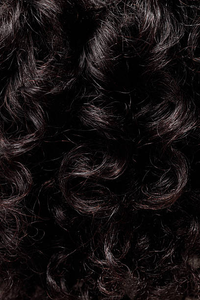 istock curly black hair, coils, macro hair texture 2227653945