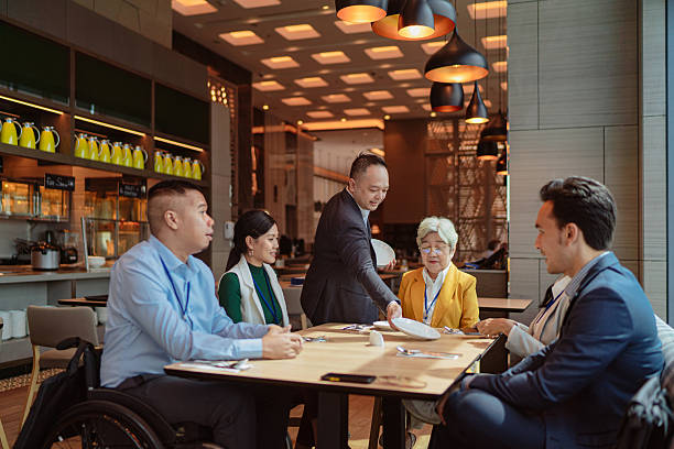 istock Diverse Asian business team meeting during unch 2227663838