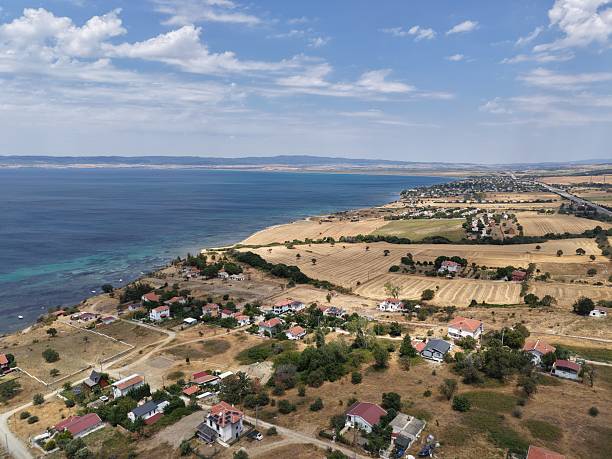 istock Aerial view of beautiful landscape 2227672144