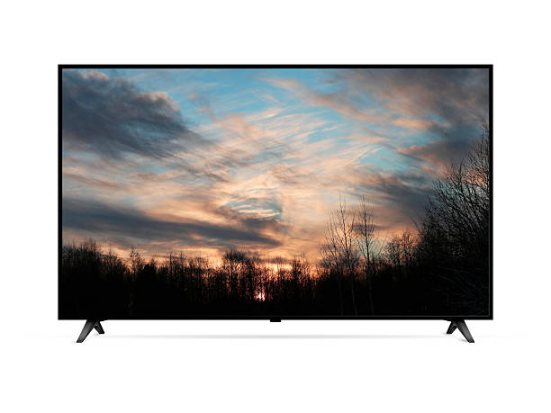 istock Smart tv with horror film on screen 2227672896