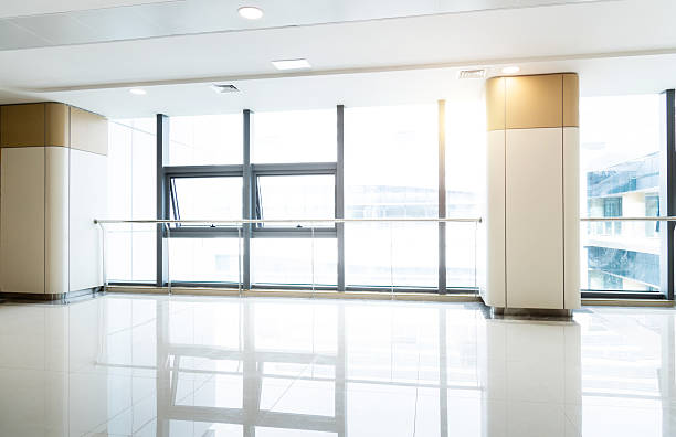 istock Empty corridor in modern hospital building 2227706828