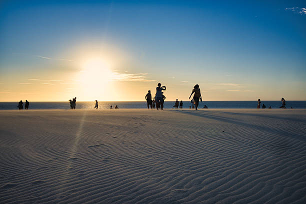 Sunset on the Jericoacoara dune, Brazil