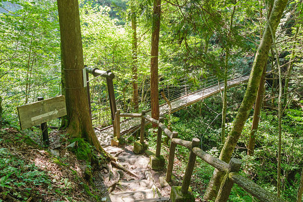 istock Tsukechi Gorge Suspension Bridge (Nakatsugawa City, Gifu Prefecture) 2227707163