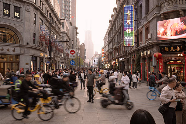 Shanghai - Nanjing Road traffic
