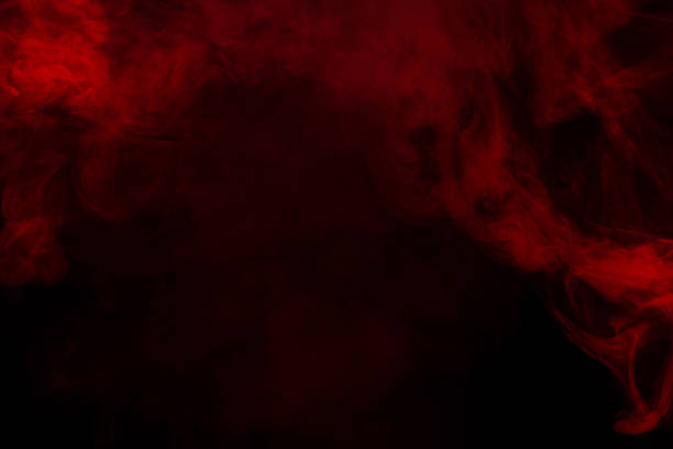 istock Red steam on a black background. 2227712415