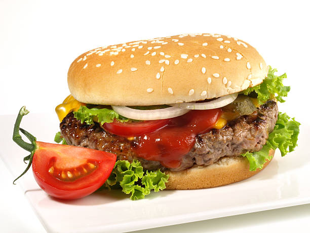 istock American Size Hamburger - Fast Food 2227721278