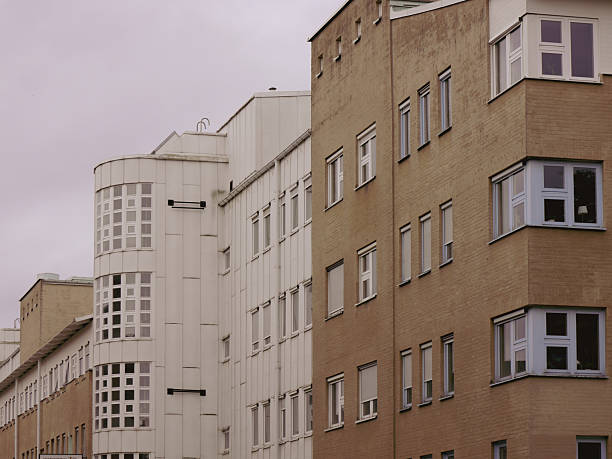 istock Low angle view of buildings against sky 2227749123