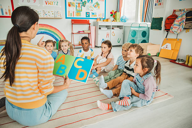 istock Teacher Reading to Daycare Children 2227776827