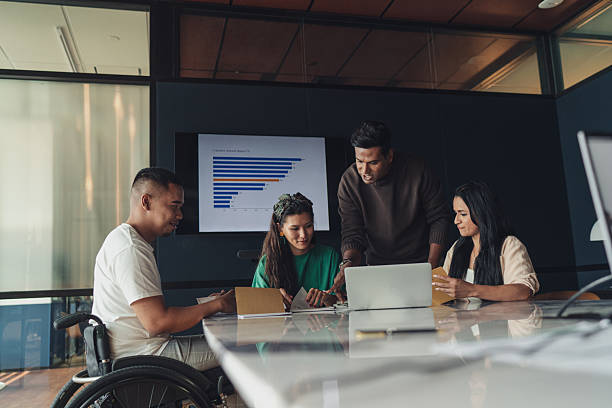 istock Equal working opportunities in an Asian business team 2227792536