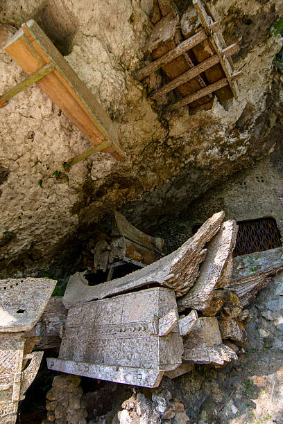 istock Hanging graves of Kete Kesu Toraja 2227795854
