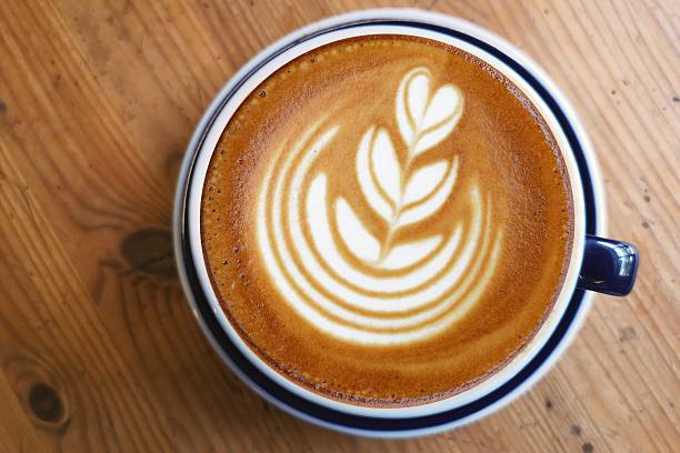 istock a cup of latte art coffee 2227800682