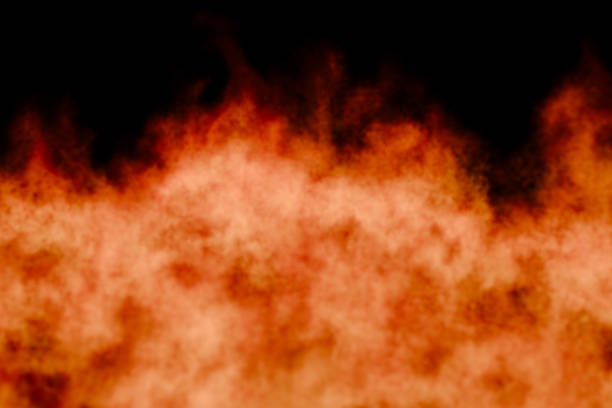 istock CG image of fiercely burning red flames 2227806055