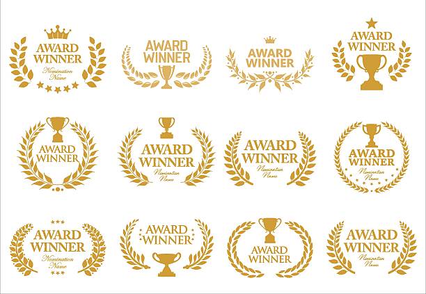 Sport Awards and best nominee award golden laurel wreaths