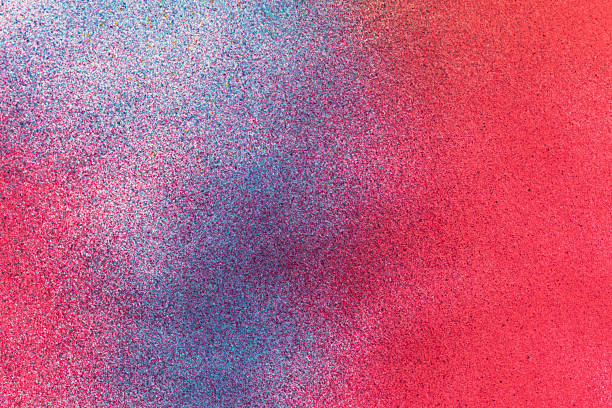 istock Red and blue spray paint background 2227817276