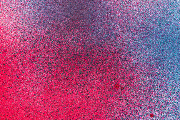 istock Red and blue spray paint background 2227817289