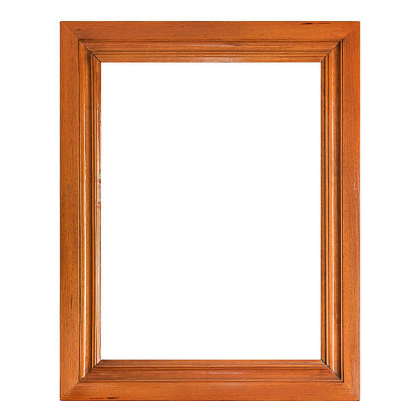 istock brown wooden frame for photo or certificate isolated on white background 2227820198