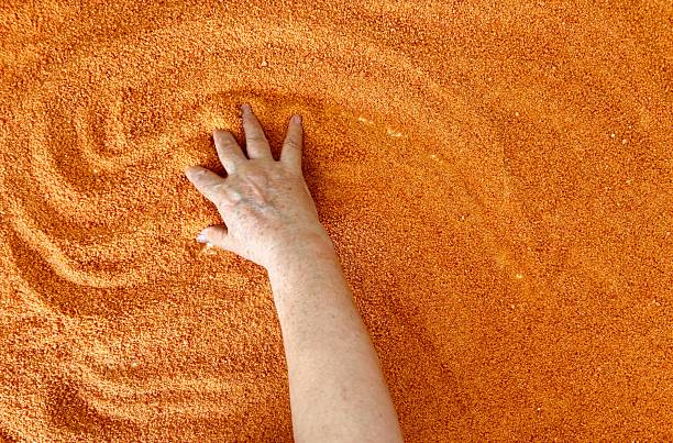 istock Hand Mixing Traditional Dried Turkish Tarhana 2227820628