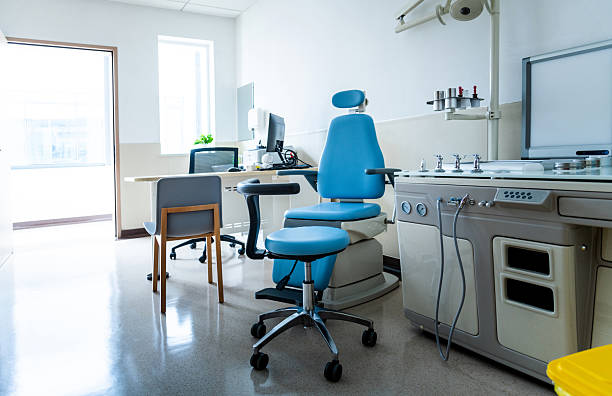 istock Otolaryngologist office with examination equipment and tools 2227828467