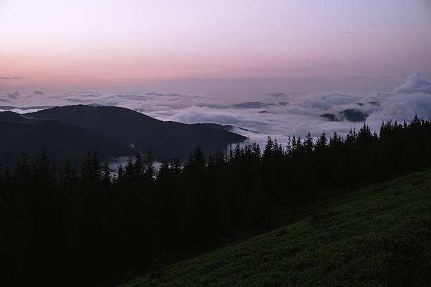 istock Sunrise Over Khom'yak Mountain, Carpathian Mountains 2227839918