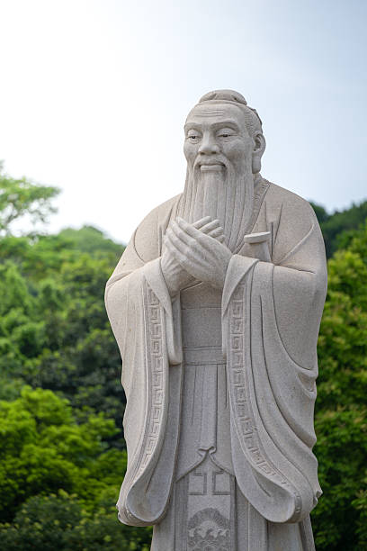 istock A Statue of Confucius, the Renowned Chinese Philosopher and Educator 2227840980