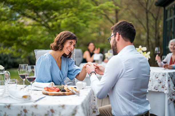 istock Engagement at Boutique Hotel Terrace 2227867688