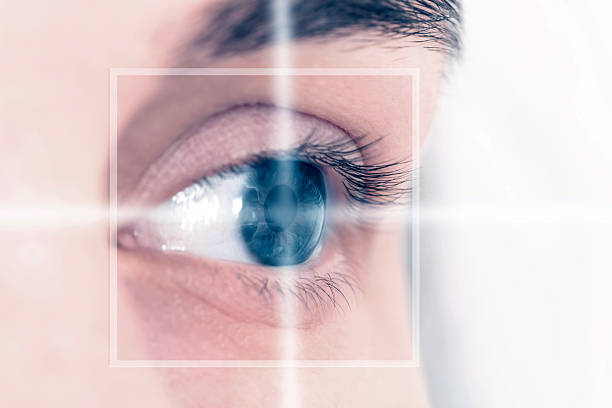 istock Beautiful woman pointing to eye 2227867737