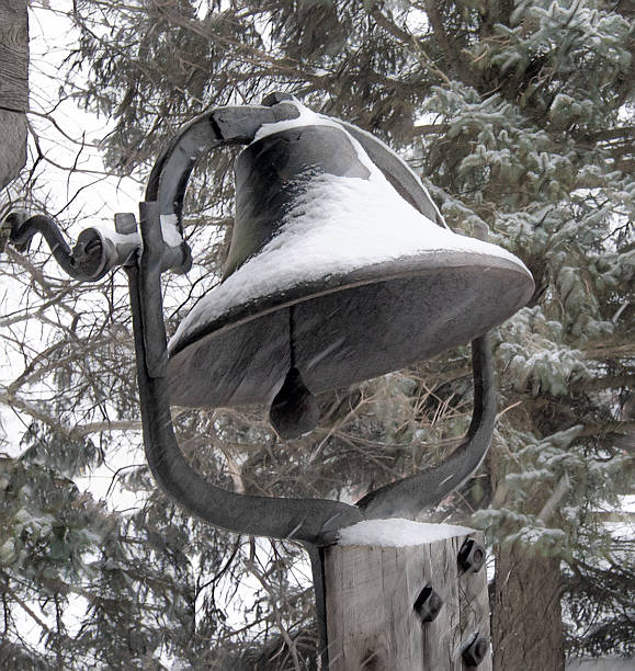 Outdoor decoration for winter holidays, festive atmosphere in the yard