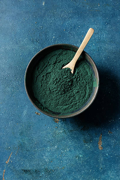 istock Green Algae Plant Powder Spirulina 2227872258