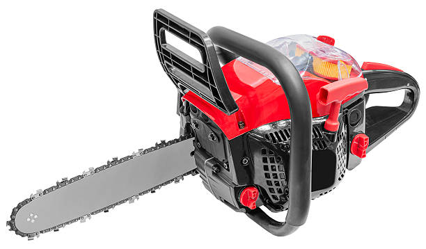 Chainsaw. isolated on white background