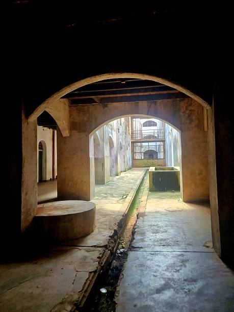 istock in old Bogambara prison in Kandy - light and darkness 2227877379