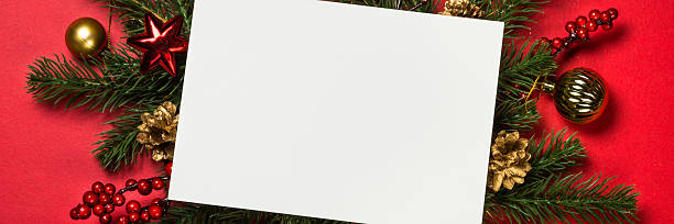 istock Christmas flat lay background with fir tree and decorations. 2227879392