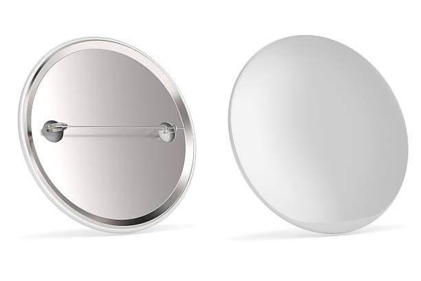 istock Badge on white background. Isolated 3d illustration 2227883268