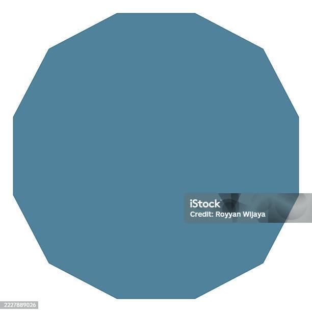 Dodecagonal Shape Dodecagon Shapes Stock Illustration - Download Image Now - Abstract ...
