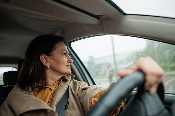 istock Serene City Drive on a Rainy Afternoon 2227891283