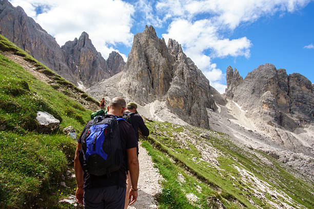 Breathtaking views when hiking the Dolomites trails near Cortina d'Ampezzo