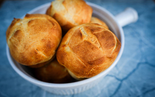 istock Freshly Baked Breakfast Rolls from Ready Made Dough 2227900969
