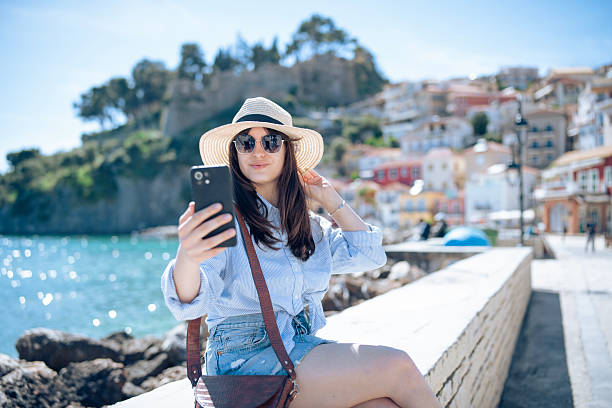 istock Selfie from my dream summer vacation. 2227905621