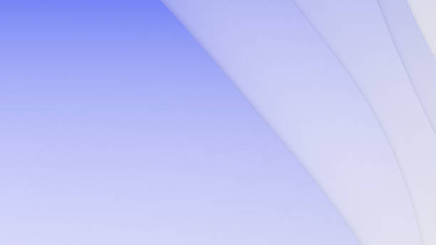 istock Abstract image of delicate curved shapes on a pastel background. For graphics, text and more,3d rendering 2227908829