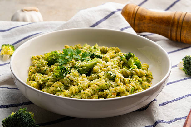 istock Vegetarian vegan green pasta 2227908946
