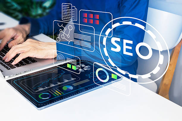 istock SEO Technology Concept The process of improving a website to be ranked higher in search results on search engines, targeting business groups, and improving the quality of the website. 2227909554