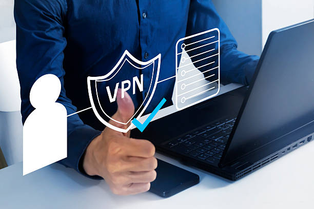 istock The concept of trust in VPN system, is a technology that creates a virtual private network connection on the Internet, making user data anonymous, users have confidence in surfing the web. 2227909754