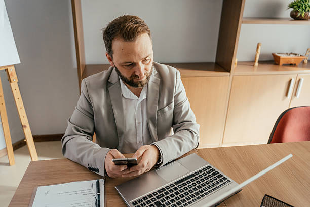 istock Businessman working in office 2227910990
